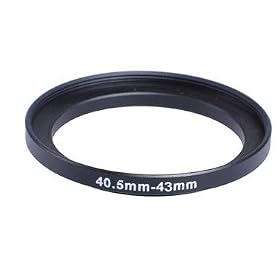 40.5-43 mm 40.5 to 43 Step up Ring Filter Adapter