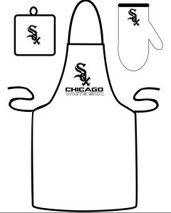 Chicago White Sox Grilling Apron Set