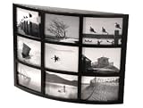 Review Jaf Gifts  / 9 OPENING 4 X 6 CURVE FRAME - 9 OPENING 4 X 6 CURVE FRAME, BLACK