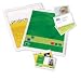 Fellowes Luggage Tag with Slot Self-Adhesive Pouches - Lamination pouches with adhesive back - 5 x glossy - 4.25 in x 2.5 in