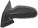 Saturn S-Series Wagon Black Manual Mirror LH (driver's side) 2010222 2001, 2002