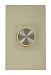 Leviton 60001-I Color Change Cover and Matching Knob with Gold Insert, To Fit 60800, 61000 Van Gogh Dimmer Units, Ivory-Gold