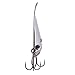 Hisea Fishing Spinner Baits Casting & Trolling Hammered Spoon Lures, 60mm 25g