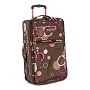 Jansport 22" SuperBreak Carry On Expandable Rolling Luggage, New Chocolate Chip Pattern Dots