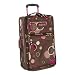 Jansport 22" SuperBreak Carry On Expandable Rolling Luggage, New Chocolate Chip Pattern Dots