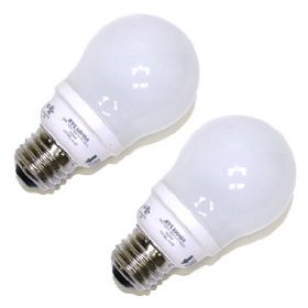Sylvania 29526 CF9WEL FAN 2BL Pear A Line Screw Base Compact Fluorescent Light Bulb... by Sylvania