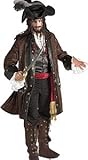 Caribbean Pirate Deluxe Adult Halloween Costume