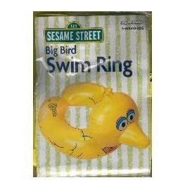 Sesame Street Big Bird Swim Ring by 