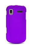 Purple Rubberized Hard Case for Samsung Focus (i917)
