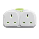 US Double Adaptor with Night Light