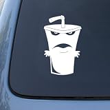 Master Shake - Aqua Teen Hunger Force ATHF - Car, Truck, Notebook, Vinyl Decal Sticker #2717 | Vinyl Color: White