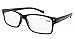 Eyekepper Spring Hinges Vintage Reading Glasses Men Readers Black +4.0