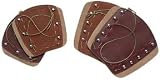 Neet Products Deluxe Traditional Armguard Brown 6 1/4"