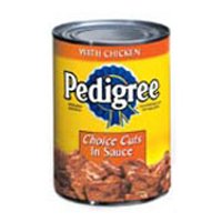 Pedigree Can Dog Food Choice Chicken 13.2oz Case (24)