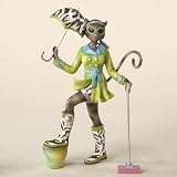 Alley Cats 8" Go Go Mopping Figurine By Margaret Le Van