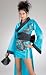 Adult Asian Costume Japanese Sexy Geisha Girl Dress Womens U.S. (sizes 12-14)