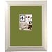 NANTUCKET distressed white wood poster frame from MCS