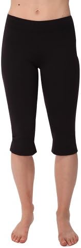 Hot Goddess Capri By Reflex Sport (Medium, Black)