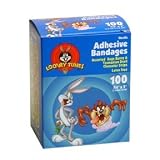 Kids Bugs & Taz Bandages 3/4'' 100/box