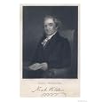 Noah Webster American Lexicographer and Author Giclee Poster Print by F. Halpin, 18x24