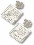 Phoenix Suns Sterling Silver Dangle Earrings