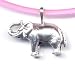 Sporting Goods : 16" Pink Elephant Necklace Sterling Silver Jewelry