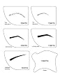 Temptu Airbrow Stencils & Shaper Template Set