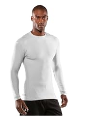 Sports: Under Armour Mens UA ColdGear? Tactical Long Sleeve Crew Large White - Under Armour