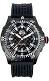 H3 TACTICAL Commander Carbon 3-Hand Silicone Men's watch #H3.302131.12