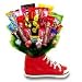Kids of all ages will jump for joy when they receive this ceramic  tennis shoe filled with  kid