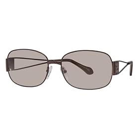 FENDI FS415 210 BROWN METAL SUNGLASSES