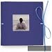 Mini Mini ribbon-tied cobalt-blue paper album by Kolo sold in 2's