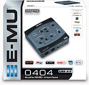 E-MU 0404 USB 2.0 Recording Interface