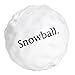Planet Dog Orbee-Tuff Holiday Snowball White Treat-Dispensing Dog Toy