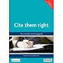 Cite them right, the essential 7th Rev Ed edition
