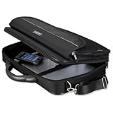 LIGHTPAK Laptoptasche Polyester abnehmbarer Schultergurt Trolleyband gepolstertes Laptopfach Organisationsfach