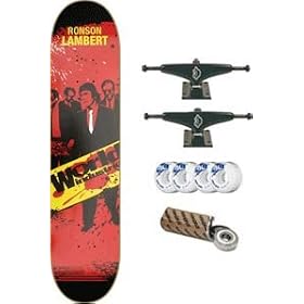 World Industries Lambert Goes To Hollywood Skateboard 8.0 w Mini Logos by