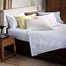 Cottonova 450 Thread Count Solid 4-Piece Full Egyptian Cotton Sheet Set, Taupe