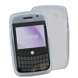 New PCS Brand Products RIM BlackBerry 9700 White Silicone Skin High Quality Wonderful Design Unique