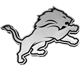 Detroit Lions Silver Auto Emblem Best Gift