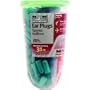 MSA Safety Works 10087625 Foam Ear Plugs, Orange and Green, 80-Pairs