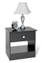 Prepac Black Night Stand