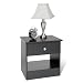 Prepac Black Night Stand