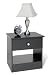 Prepac Black Night Stand