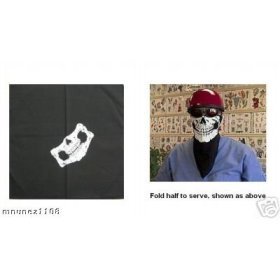 pirate skull biker Bandanas- 22 X 22 -UNIT PRICE