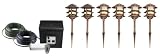 Litesound Copper Finish Speaker and Landscape Light Kit