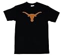 Texas Longhorns 100-Percent Cotton Puff Logo Short Sleeve T-Shirt