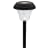 Moonrays 91225 Verona Style Solar Powered Plastic Path Light, Black, 10 Pack