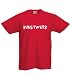 T-Shirt KUNSTWERK Funshirt rot