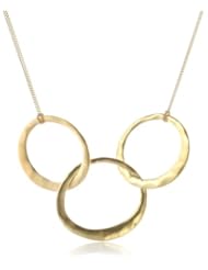 Kenneth Cole New York Gold-Tone 3-Circle Necklace